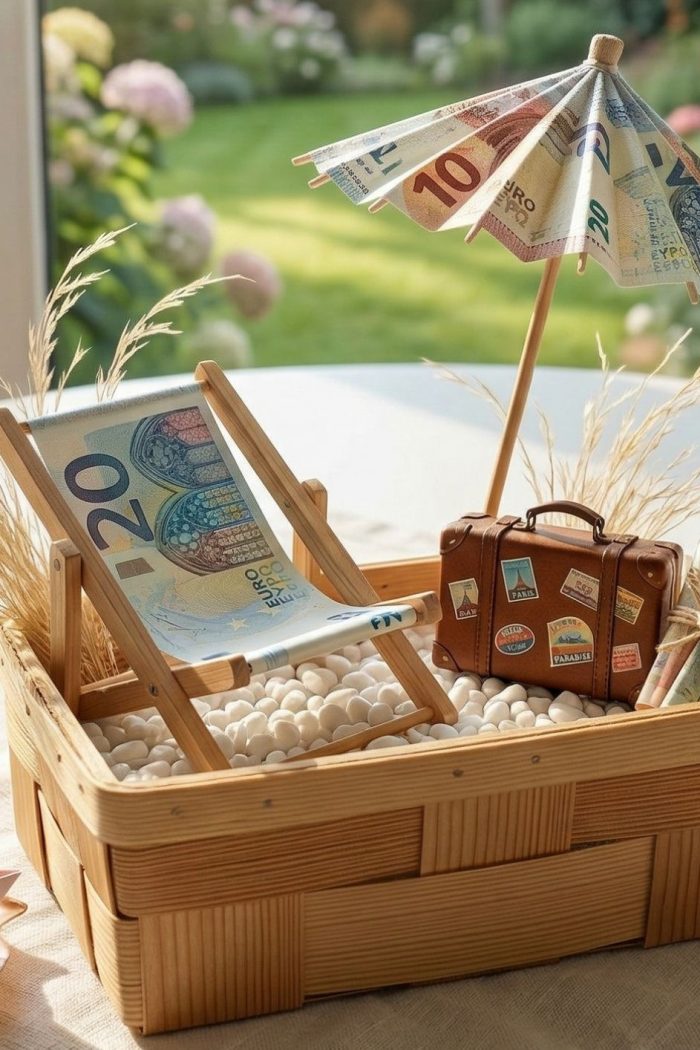Reise Geldgeschenke originell verpacken: 16 kreative DIY Ideen für Flitterwochen & Urlaubskasse