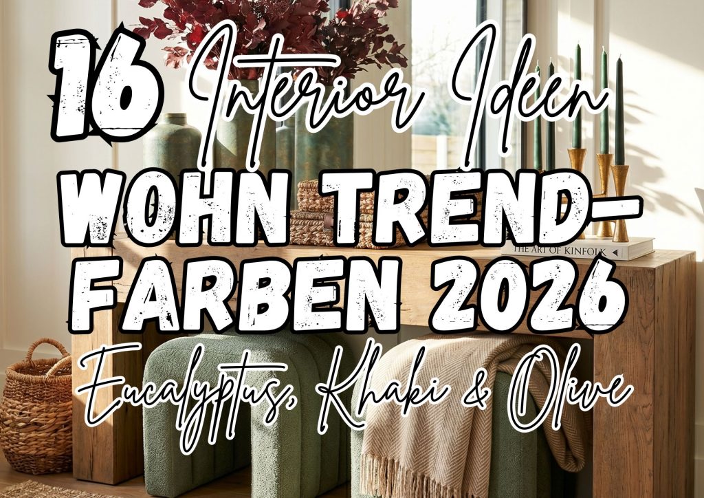 16 Ideen Wohn-Farbtrends 2026