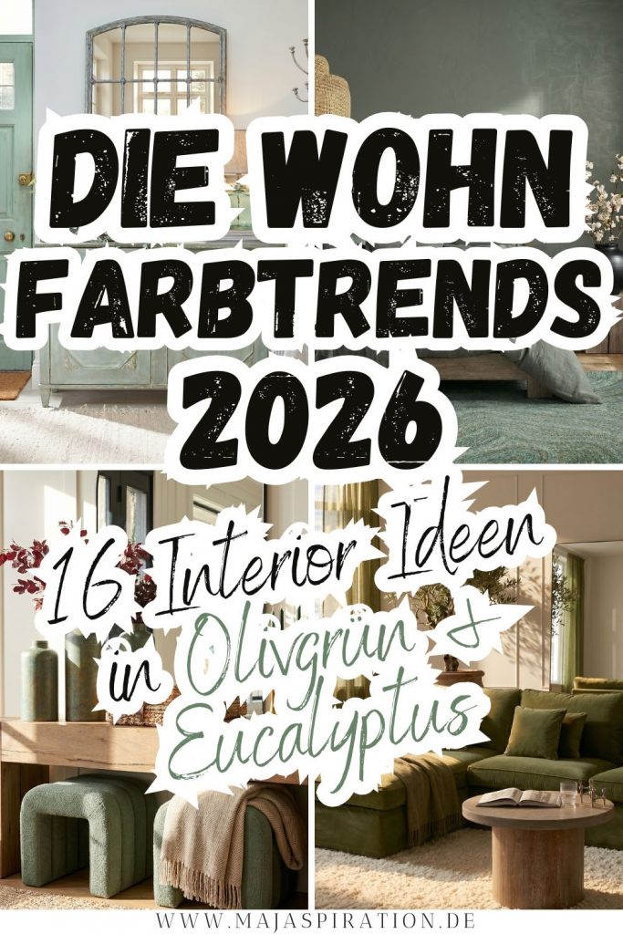 16 Wohn-Farbtrends 2026 Ideen Pin