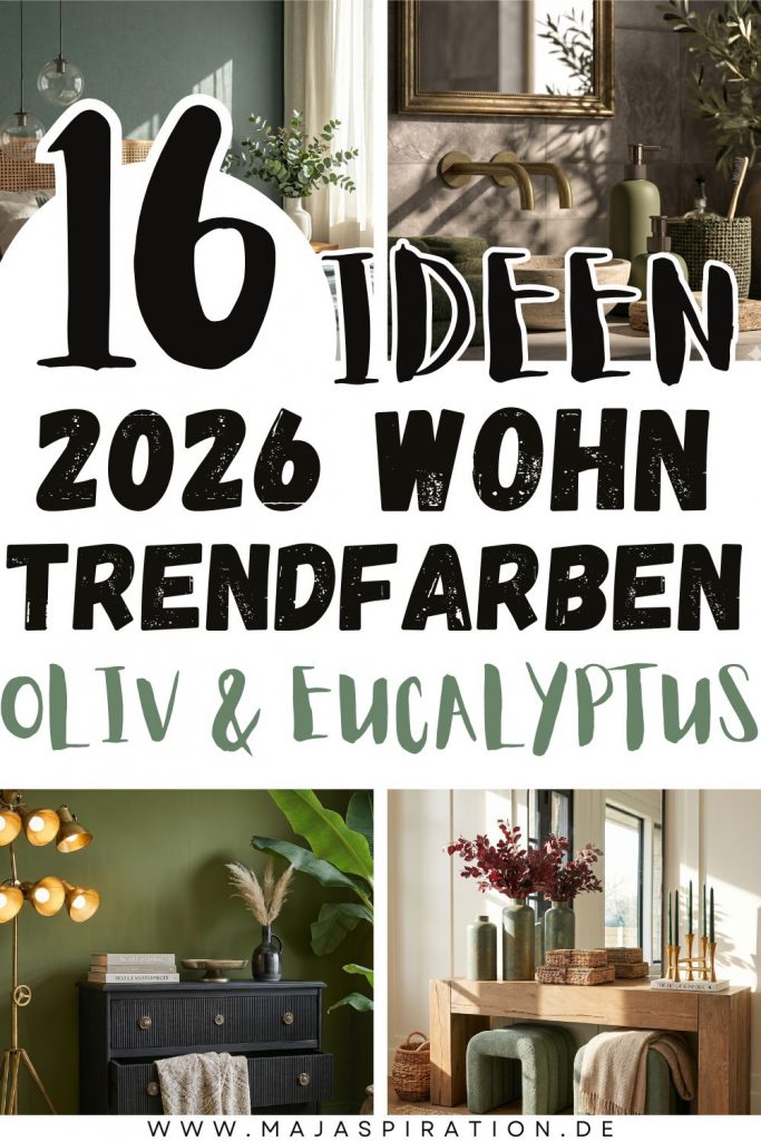 16 Wohn-Farbtrends 2026 Ideen Pin