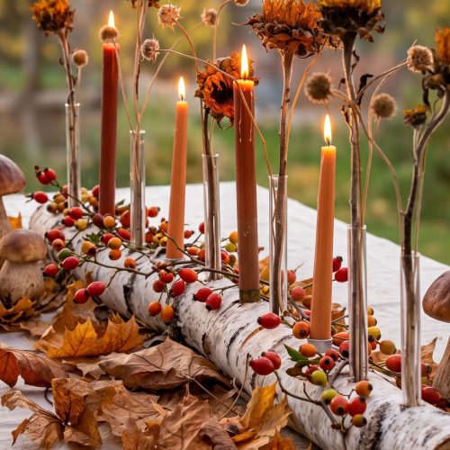16 natürliche Herbst Tischdeko Ideen