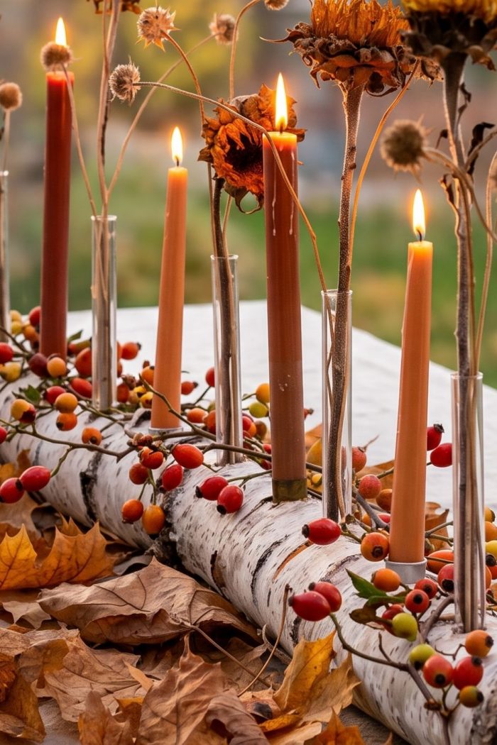 Natürliche Herbst Tischdeko: 16 Ideen, die Stil & Gemütlichkeit auf den Tisch zaubern