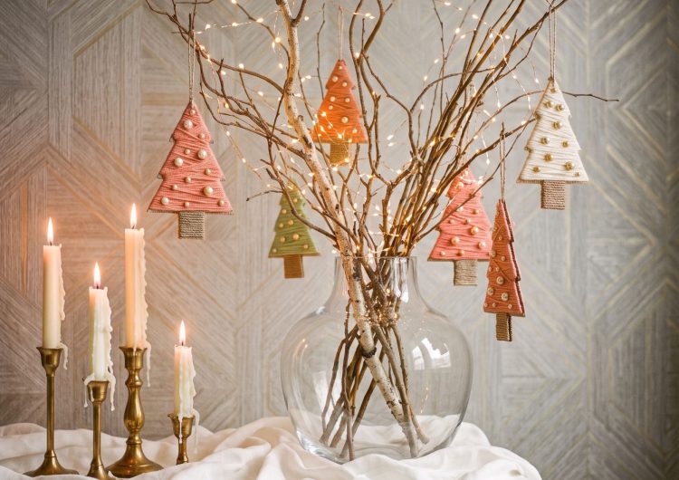 Natürliche DIY Weihnachtsdeko Ideen
