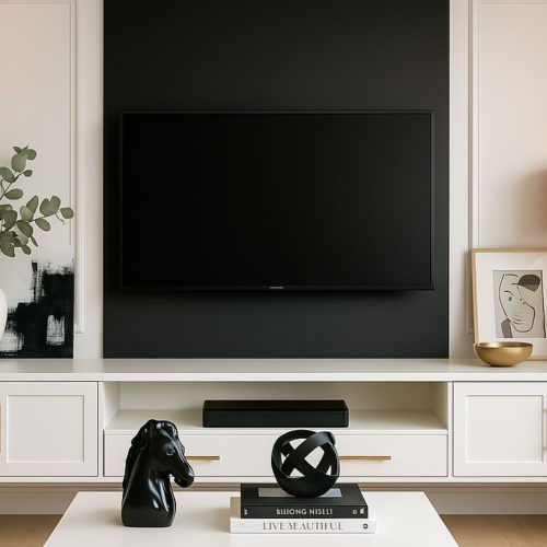 traumhafte Ideen zur Gestaltung deiner TV Wand