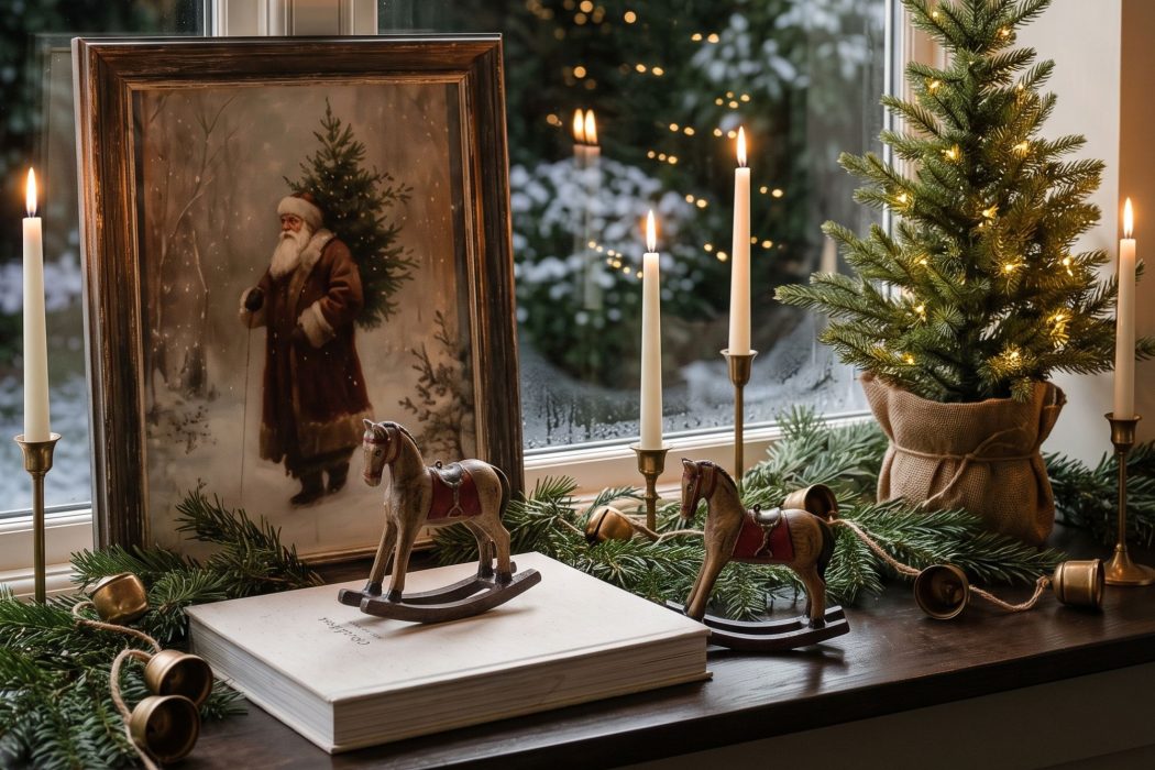 Weihnachtsdeko für Fensterbank & Konsole: 15 zauberhafte Styling Ideen